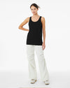 3480 Bella Canvas Unisex Vest Black Front View