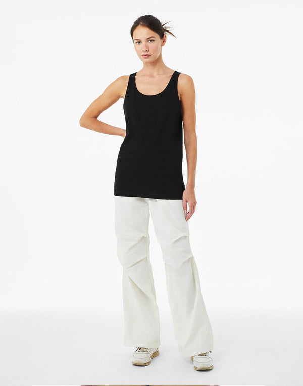 3480 Bella Canvas Unisex Vest Black Front View