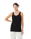 3480 Bella Canvas Unisex Vest Black Front View
