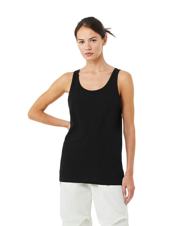 3480 Bella Canvas Unisex Vest Black Front View