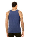 3480 Bella CanvasUnisex Vest Heather Navy Front View
