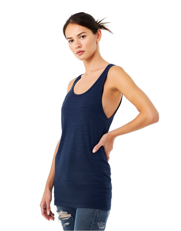3480 Bella CanvasUnisex Vest Heather NavyFront View
