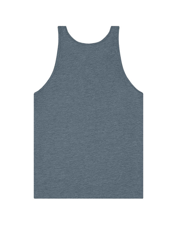 3480 Bella CanvasUnisex Vest Heather Slate Flat View