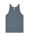 3480 Bella CanvasUnisex Vest Heather Slate Flat View