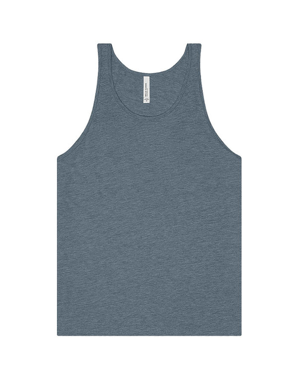 3480 Bella CanvasUnisex Vest Heather Slate Flat View
