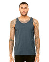 3480 Bella Canvas Unisex Vest Heather Slate FrontView