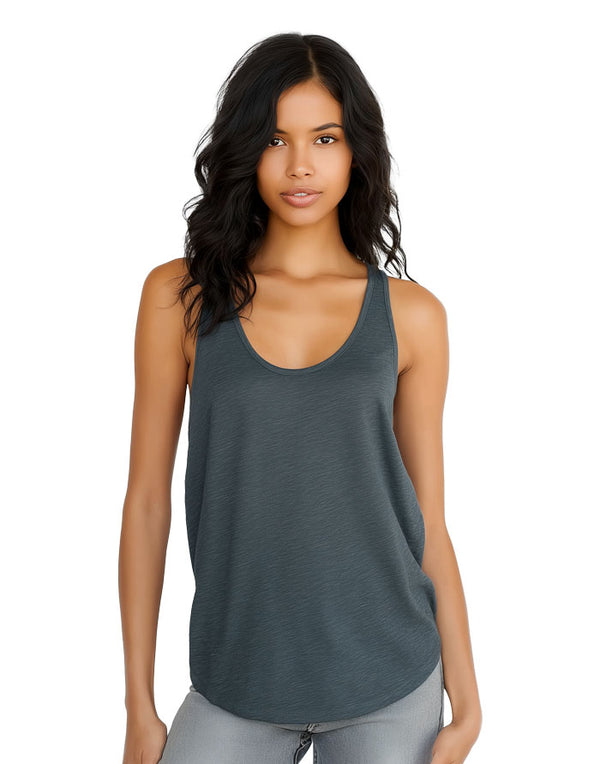 3480 Bella CanvasUnisex Vest Heather Slate Front View