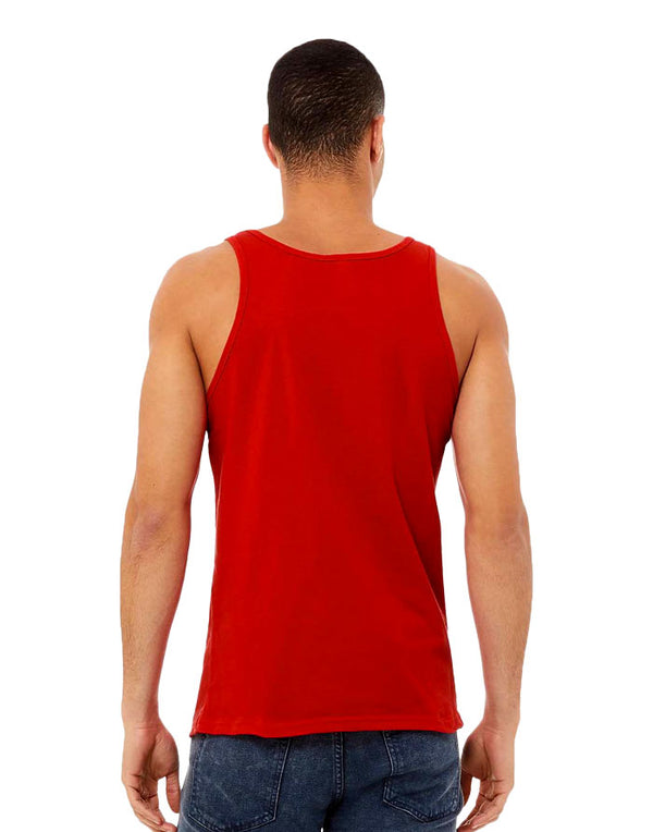 3480 Bella Canvas Unisex Vest Red Back View
