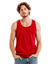 3480 Bella CanvasUnisex Vest Red Front View