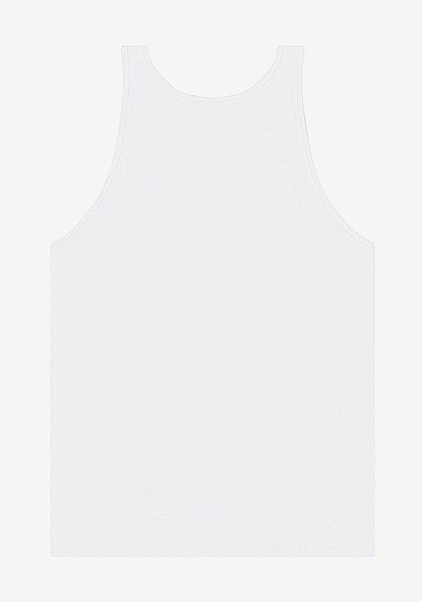 3480 Bella Canvas Unisex Vest White Flat View