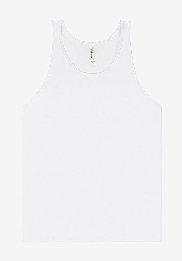 3480 Bella Canvas Unisex Vest White Flat View