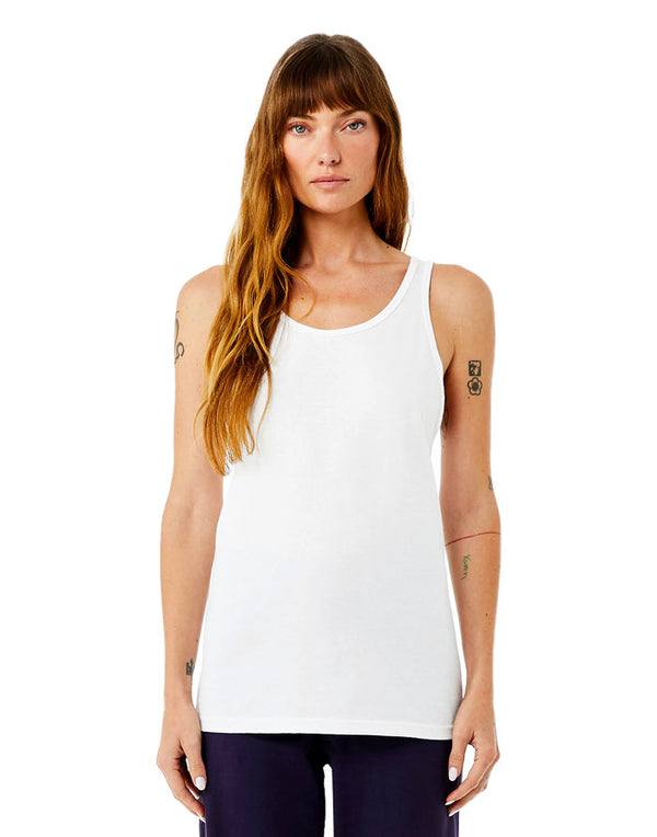 3480 Bella CanvasUnisex Vest White Front View