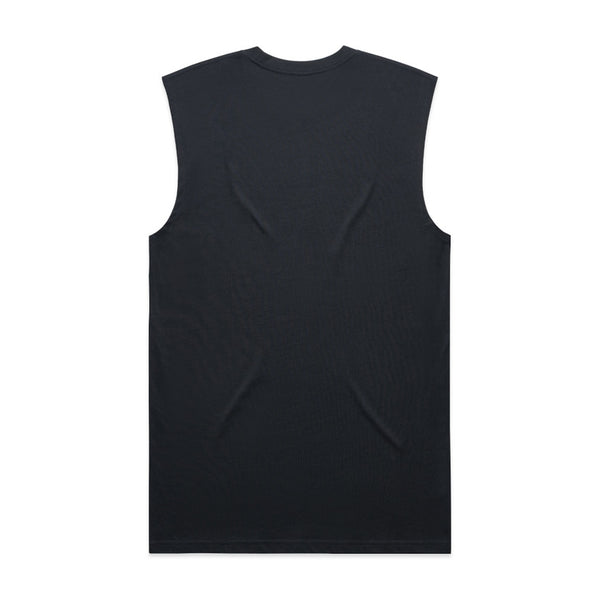 5073 AS ColourClassic Men's Tank Navy Blue Flat View