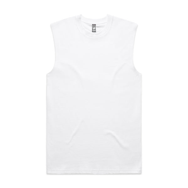 5073 AS Colour Classic Men's Tank White Flat View