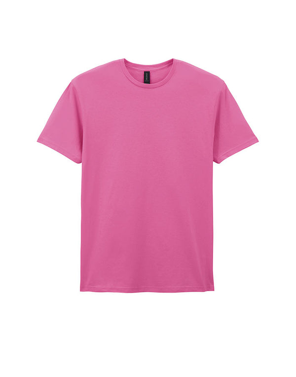 64000 Gildan Softstyle Adult T-shirtadult Azalea Flat View