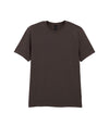 64000 Gildan Softstyle Adult T-shirtDark Chocolate Flat View