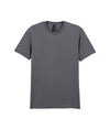 64000 Gildan Softstyle Adult T-shirtadult Graphite Heather Flat View