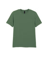 64000 Gildan Softstyle Adult T-shirtMilitary Green Flat View