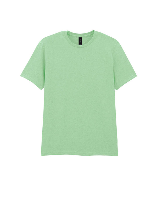 64000 Gildan Softstyle Adult T-shirtMint GreenFlat View