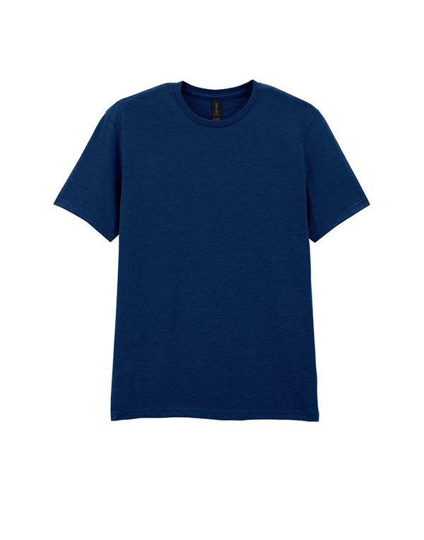 64000 Gildan Softstyle Adult T-shirt Navy Blue Flat View