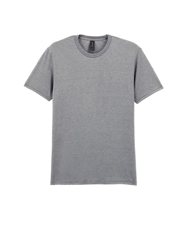 64000 Gildan Softstyle Adult T-shirt RS Sports Grey Flat View