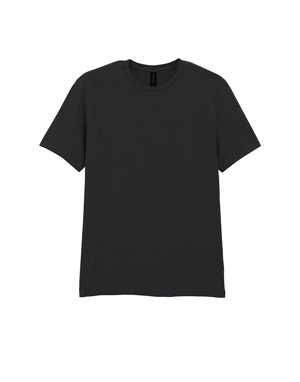 64000 Gildan Softstyle Adult T-shirtadult BlackFlat View