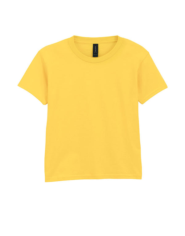 64000B Gildan Softstyle kids T-shirt Daisy Flat View