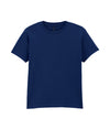 64000B Gildan Softstyle kids T-shirt Navy Blue Flat View