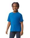 64000B Gildan Softstyle kids t-shirt royal front View