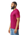 Gildan 64000 mens unisex adult Softstyle t-shirt Cardinal Red side View