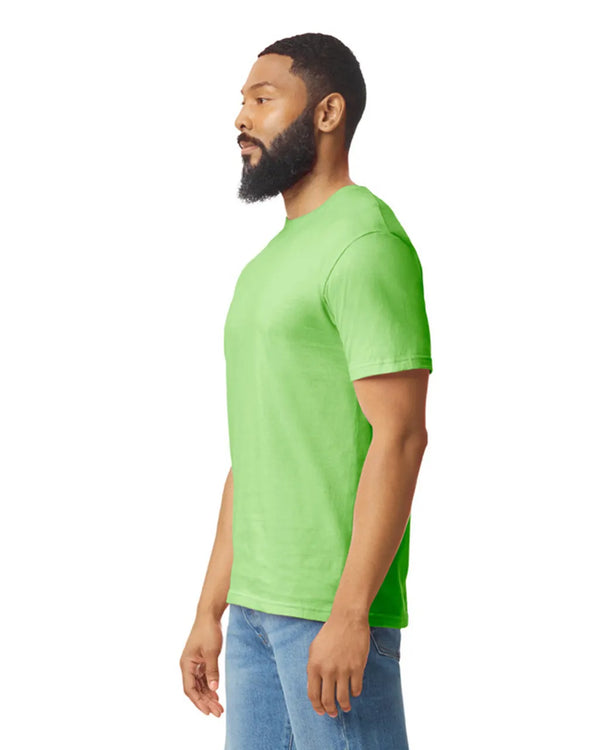 Gildan 64000 mens unisex adult Softstyle t-shirt HeliconiaView