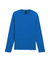 64400 Gildan Softstyle Adult Long Sleeve T-shirt Royal Blue Flat View