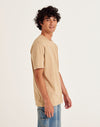 AT001 AWDis Unisex Desert Sand T-Shirt Men's Side View