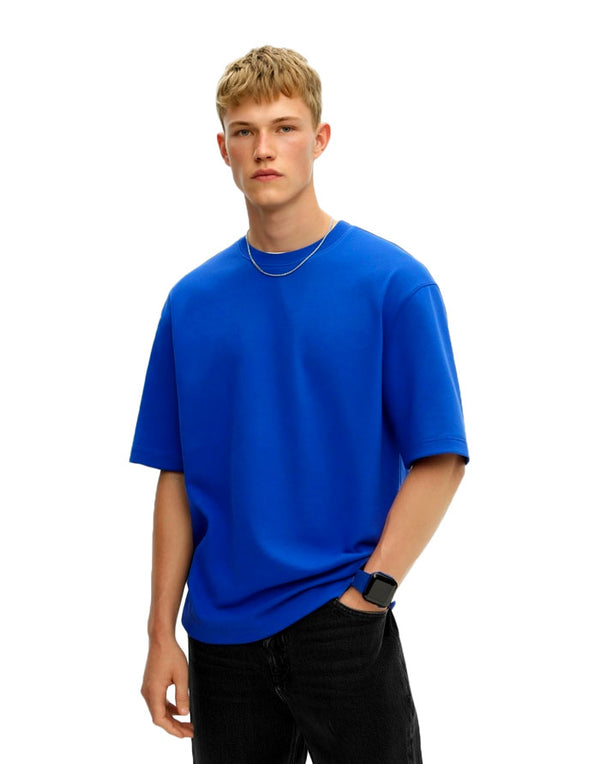 AT001 AWDis Unisex Royal Blue T-Shirt Men's Front View