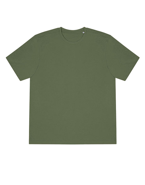 AT002 AWDis Unisex Earthy Green T-Shirt Flat View