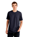 AT002 AWDis Unisex New French Navy T-Shirt Men's Front View