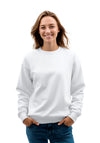 Custom Sweatshirt For Women White Front View