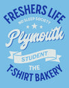Customisable Freshers Life Plymouth – No Sleep Society T-Shirt (TBS008T)
