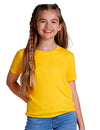 64000B Gildan Softstyle kids t-shirt daisy yellow front