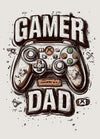 Father Day T-shirt- Gamer Dad Design