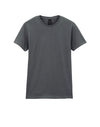 64000L Gildan Softstyle Women's T-Shirt Charcoal Flat View