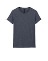 64000L Gildan Softstyle Women's T-Shirt Dark Heather Flat View