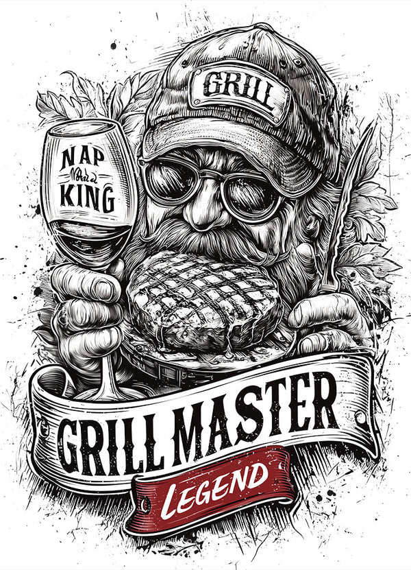 Fathers Day Grill Master T-shirt