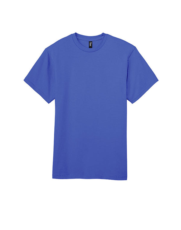 H000 Gildan Unisex Hammer T-shirt Flo Blue Flat View