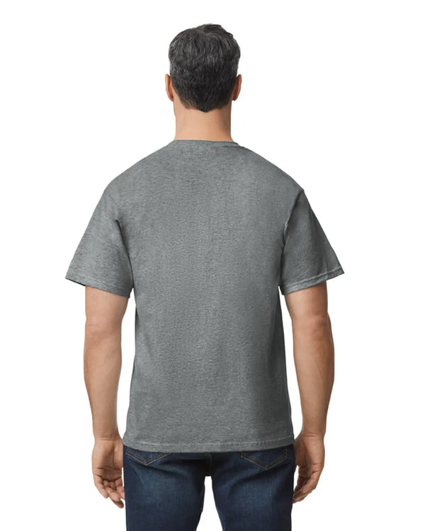 H000 GildanHammer Unisex T-shirt Graphite Heather Back View
