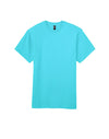 H000 Gildan Unisex Hammer T-shirt Lagoon Blue Flat View