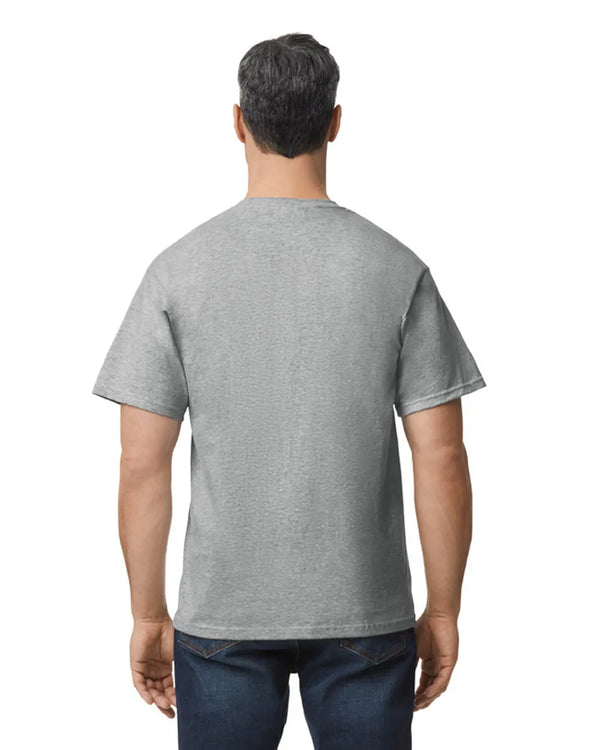 H000 Gildan Hammer Unisex T-shirt RS Sport Grey Back View