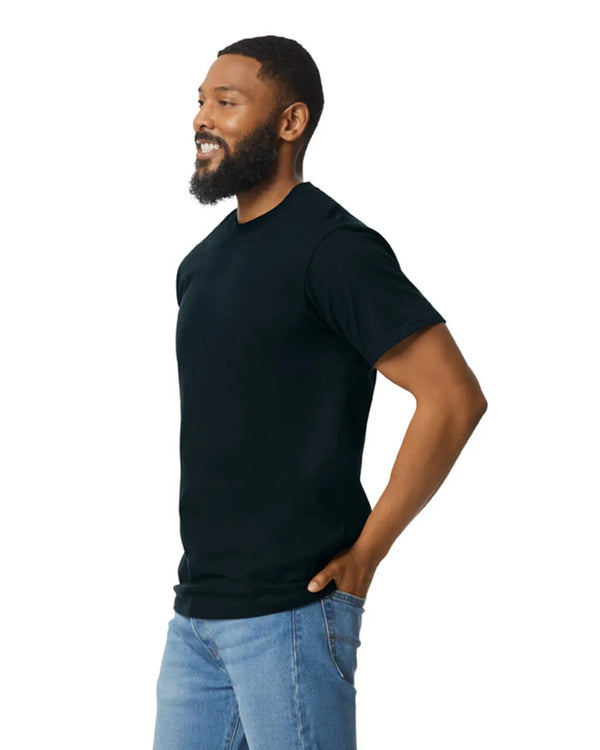 H000 Gildan Hammer Unisex T-shirt Black Side View