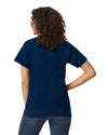 H000 Gildan Hammer Unisex T-shirt Dark Navy Blue Back View