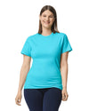 H000 Gildan HammerUnisex T-shirt Lagoon Blue Front View